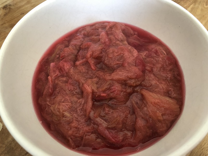Rabarbercompote