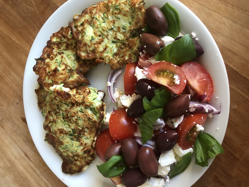 Courgette-fetakoekjes