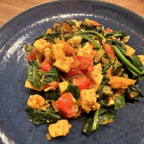 Saag paneer