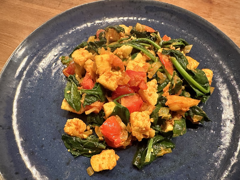 Saag paneer