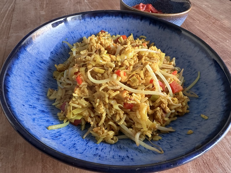 Nasi met tomatensambal